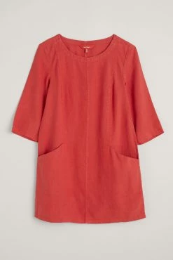 Seasalt Cornwall Orange Linen Into Land Tunic -Cheap Seasalt Store unnamed file 627 scaled