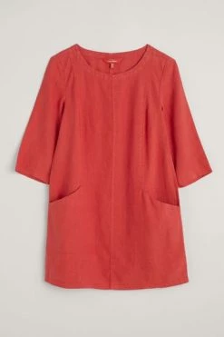 Seasalt Cornwall Orange Linen Into Land Tunic -Cheap Seasalt Store unnamed file 629