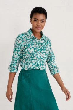 Seasalt Cornwall Green Larissa Shirt