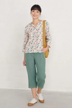 Seasalt Cornwall Natural Watercolour Sketch Top