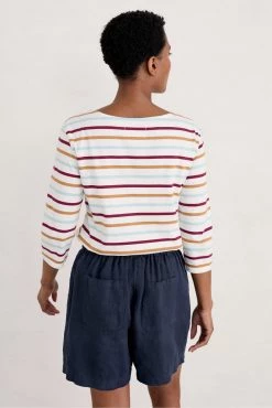 Seasalt Cornwall Natural Striped Sailor Top -Cheap Seasalt Store unnamed file 683 scaled