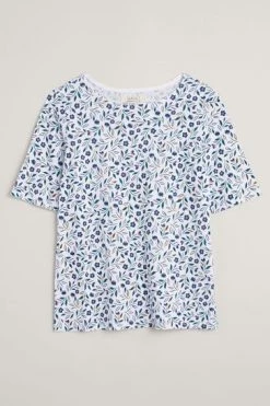 Seasalt Cornwall White Organic Cotton Poisson Top -Cheap Seasalt Store unnamed file 69