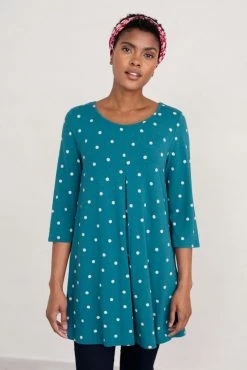 Seasalt Cornwall Teal Blue Supersoft Arusha Tunic