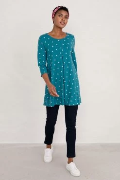 Seasalt Cornwall Teal Blue Supersoft Arusha Tunic -Cheap Seasalt Store unnamed file 706 scaled