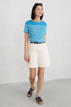 Seasalt Cornwall Blue Striped Sailor T-Shirt -Cheap Seasalt Store unnamed file 729 scaled
