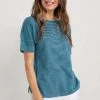 Seasalt Cornwall Blue Soft Cotton Bryher View Top