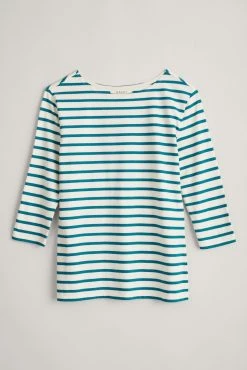Seasalt Cornwall Cream Striped Cotton Sailor Top -Cheap Seasalt Store unnamed file 761 scaled