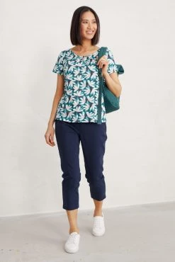 Seasalt Cornwall Blue Organic Cotton Decorative Arts Top -Cheap Seasalt Store unnamed file 766 scaled