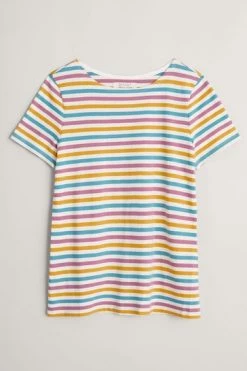 Seasalt Cornwall Natural Striped Sailor T-Shirt -Cheap Seasalt Store unnamed file 811