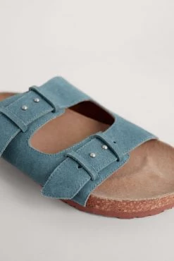 Seasalt Blue Slip-On Slider Leather Polpier Cove Sandals -Cheap Seasalt Store unnamed file 827 scaled