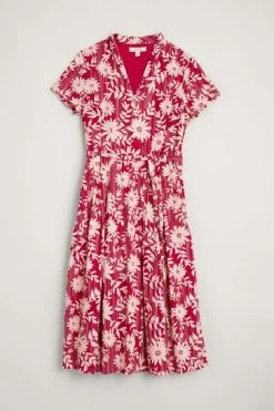 Seasalt Womens Red Cornwa Dress -Cheap Seasalt Store unnamed file 848