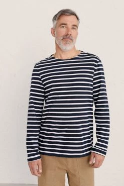 Seasalt Cornwall Mens Blue Sailor T-Shirt