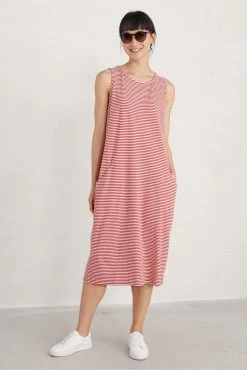 Seasalt Cornwall Orange Halldrine Dress