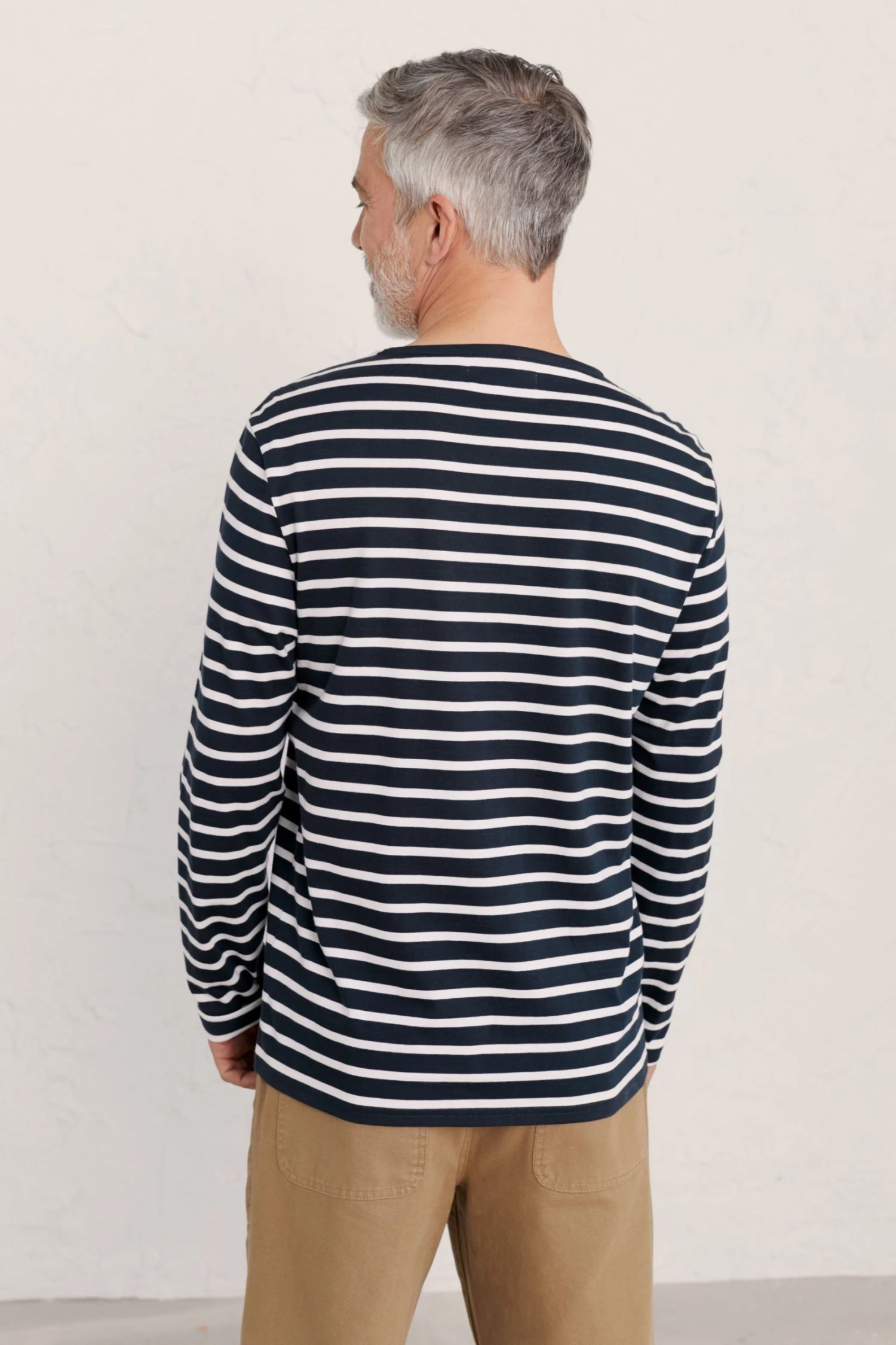 Seasalt Cornwall Mens Blue Sailor T-Shirt 7 Seasalt Cornwall Mens Blue Sailor T-Shirt - Image 7