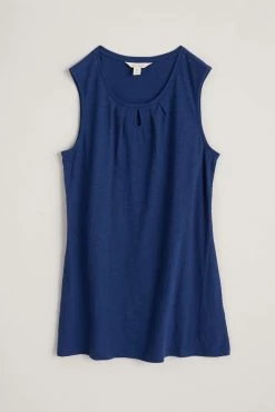 Seasalt Womens Blue Cornwa Vest -Cheap Seasalt Store unnamed file 929 scaled