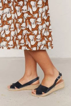 Seasalt Cornwall Blue Peep-Toe Summer Wedge Heel Kimbra Espadrilles -Cheap Seasalt Store unnamed file 938 scaled