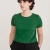 Seasalt Petite Green Short Sleeve Crew T-Shirt