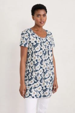 Seasalt Cornwall Blue Organic Cotton Busy Lizzy Tunic
