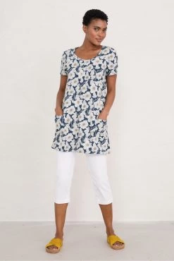 Seasalt Cornwall Blue Organic Cotton Busy Lizzy Tunic -Cheap Seasalt Store unnamed file 962 scaled