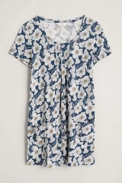 Seasalt Cornwall Blue Organic Cotton Busy Lizzy Tunic -Cheap Seasalt Store unnamed file 963 scaled