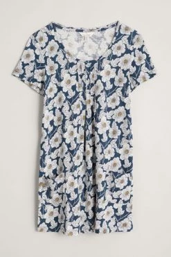 Seasalt Cornwall Blue Organic Cotton Busy Lizzy Tunic -Cheap Seasalt Store unnamed file 965